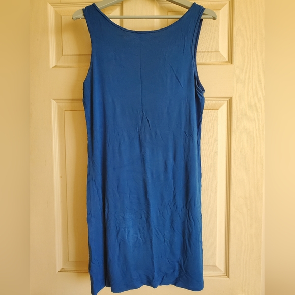 Le Chateau Royal Blue Mini Dress - Picture 2 of 3